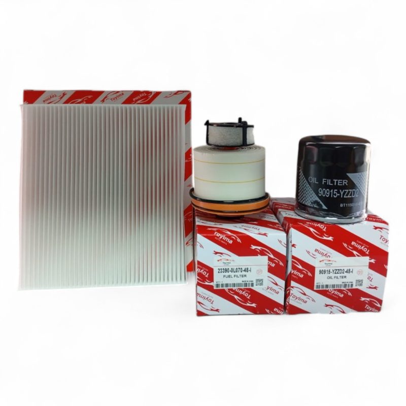 KIT FILTROS (AIRE,ACEITE,GASOIL Y  HABITACULO) - HILUX 2016-